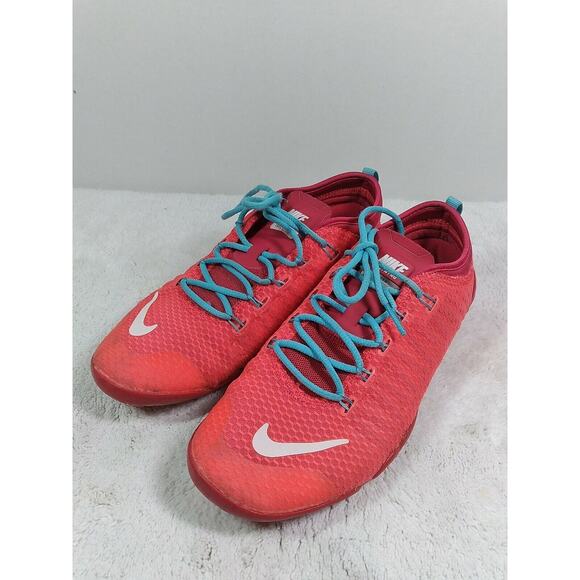 Nike Women's 7.5 Free Cross Bionic Coral Orange 641530-600 Training Track Shoes - Picture 1 of 9